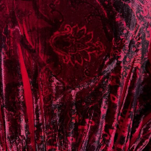 Energé World Wear Velvet Tunic Women's size XL - Picture 3 of 5